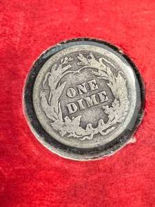 lot 72 image: 1913 US BARBER DIME