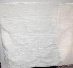 Twin Ruffled White Comforter