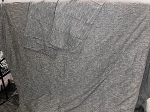 King Charcoal Grey Duvet with 2 Shams