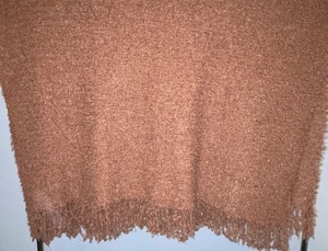 Storehouse Brown Nubbly Throw
