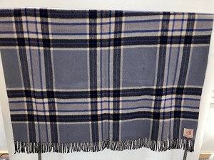 Vintage Curvon 100% Wool BlanketThrow