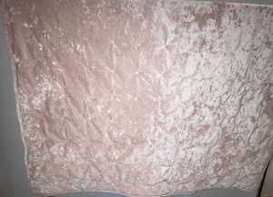 Tahari Tacked Peaches and Cream Throw