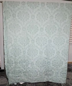 Queen Home Divine Mint Green Jacquard Comforter