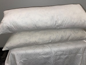 Lot of 2 King-sized Pillows