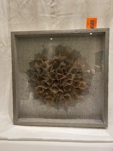 Delicate Dried Leaves Framed Art