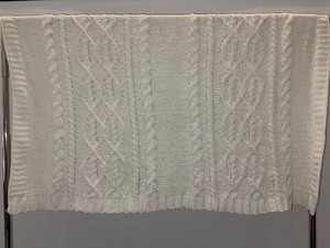 Fishermans Knit-style Polyester Throw