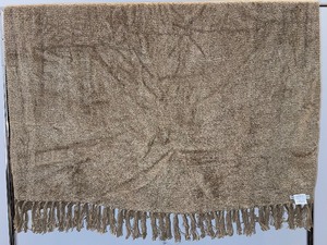 Nubbly Fringed Throw