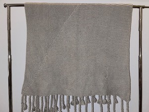 West Elm CottonAcrylic Fringed Throw