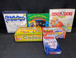 Lot of 6 Board Games