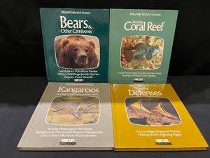 Set of 4 Wild, Wild Book of Animals Books