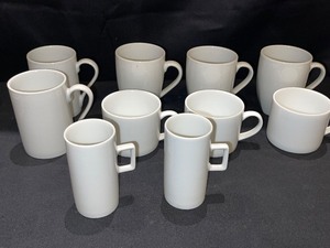 Lot of 10 various Sized Coffee and Beverage Cups