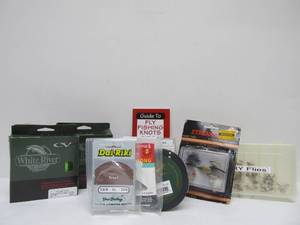 lot 18 image: Very Nice Lot of Brand New Fly Fishing Supplies Lures Flies etc
