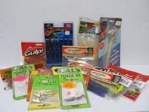 lot 20 image: Lot of Brand New Fishing Lures Supplies & Bait
