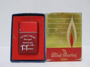 lot 37 image: New or Like-New in Box SETCHELL CARLSON Televisions Advertising Lighter