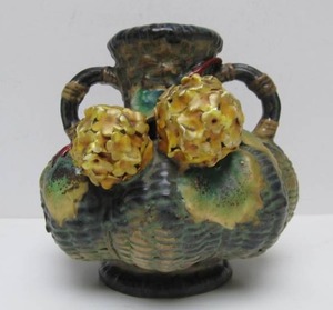 lot 69 image: RARE Antique Amphora Austria Art Nouveau Vase