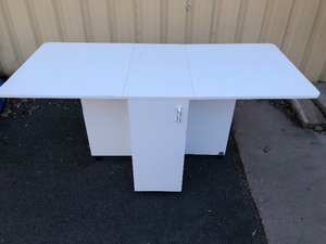 lot 105 image: KOALA Cabinet Australian Sewing Station Folding Table