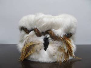 lot 157 image: Vintage Handmade Native American Style Basket