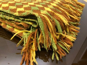 lot 136 image: Like New Vintage FARIBO Wool Blanket