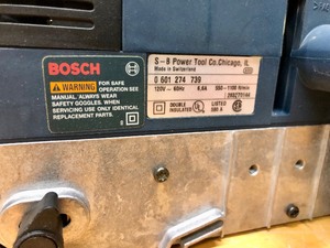 lot 140 image: Quality Working BOSCH Model 1274DVS Corded Sheet Sander