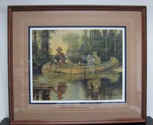 lot 210 image: Original 1920s Philip R. Goodwin Framed Print