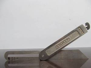 lot 234 image: Vintage STANLEY No. 18 Sliding Bevel Square Tool