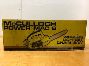 lot 299 image: Working McCulloch Power Mac 6 Chainsaw