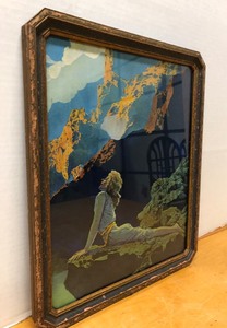 lot 301 image: Original 1920s-30s era MAXFIELD PARRISH Print - Wild Geese
