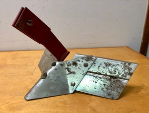 lot 303 image: Old Vintage Furrower Plow Attachment