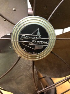 lot 319 image: Old Vintage Emerson Electric Industrial Style Fan