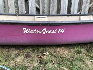 lot 338 image: WATER QUEST 14 Canoe