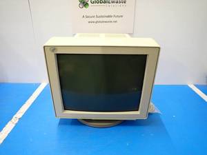 IBM 6504 Monochrome Monitor  Includes Power Cable and Manual