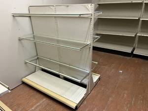 2 Sided Shelving Unit