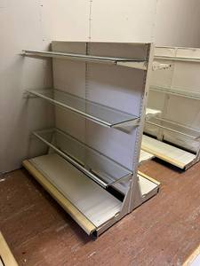 2 Sided Shelving Unit