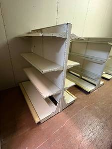 2 Sided Shelving Unit