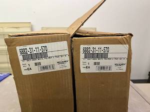 NIB Rev-A-Shelf 31 Half Moon Tray Sets