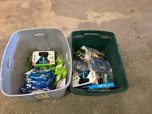 2 Totes of NOS Electronic Items