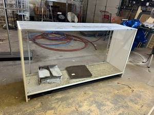 20 x 70 Long Glass Display Cabinet