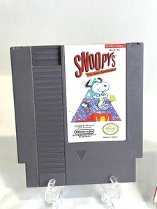 Nintendo NES Snoopys Silly Sports Spectacular Video Game (Working)