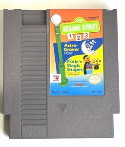 Nintendo NES Sesame Street Game Lot (Working)