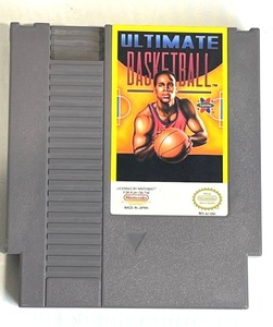 Nintendo NES Ultimate Basketball Video Game (Working)