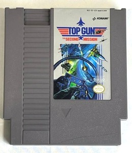 Nintendo NES Top Gun The Second Mission Video Game (Working)