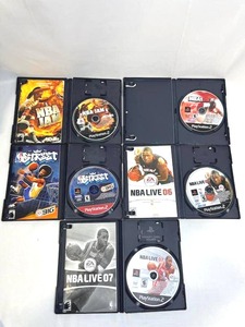 Playstation 2 PS2 Basketball Video Game Lot - NBA Jam  NBA 2K11  NBA Live 07  NBA Live 06  Street