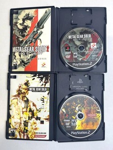 PS2 Metal Gear Solid 2 & 3 (Working Condition)