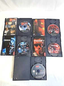 PS2 Game Lot (Working Condition) - Spiderman 2, Terminator 3, and More