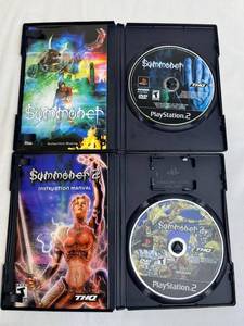 PS2 Summoner and Summoner 2 Game Lot (Working Condition)