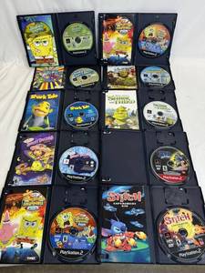 PS2 E for Everyone Game Lot (Working Condition)