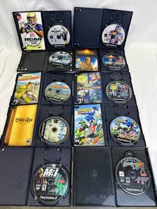 PS2 Video Game Lot - (UntestedSignificant Wear and Scratching on Disks)