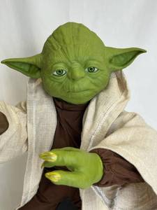 2015 Star Wars Spin Master Legendary YODA 16 Interactive Talking JEDI Master Action Figure (CleanUntested)