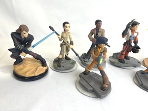 PS4 Disney Infinity 3.0 Star Wars Rebel Action Figures (Working Condition)