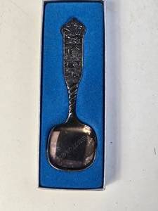 lot 77 image: Norge Sterling Silver Spoon
